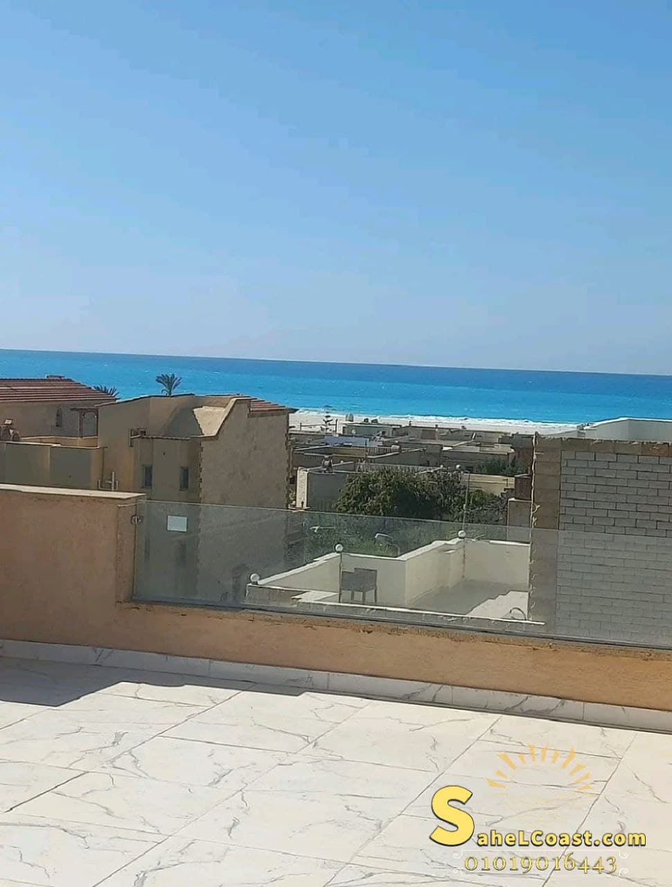 شاليهات الساحل الشمالي شاليه أول علوي بروف خاص