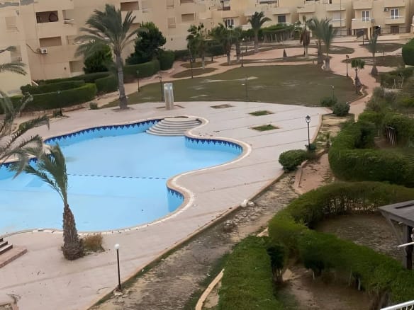 شاليه علوي قرية بالم بيتش